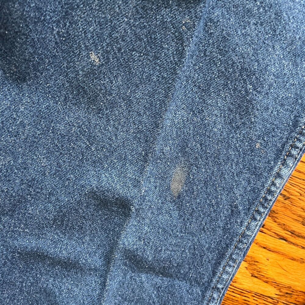 Vintage BIG BEN by Wrangler Jeans Mens 38x31 Heavy Blue Denim Pant USA Made - Picture 8 of 15